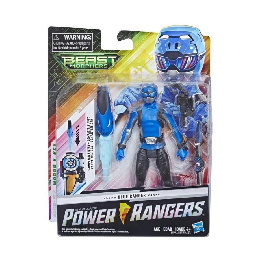 Power Rangers Beast Morphers Figür Blue Ranger