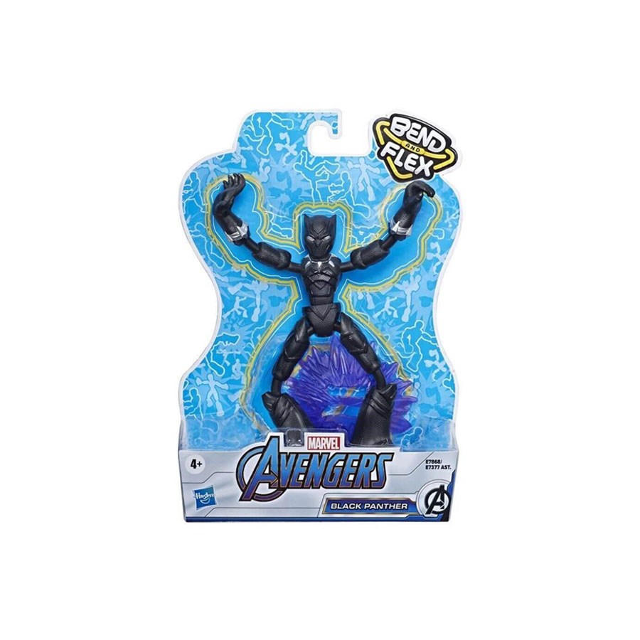 Marvel Avengers Bend & Flex Figür Black Panter