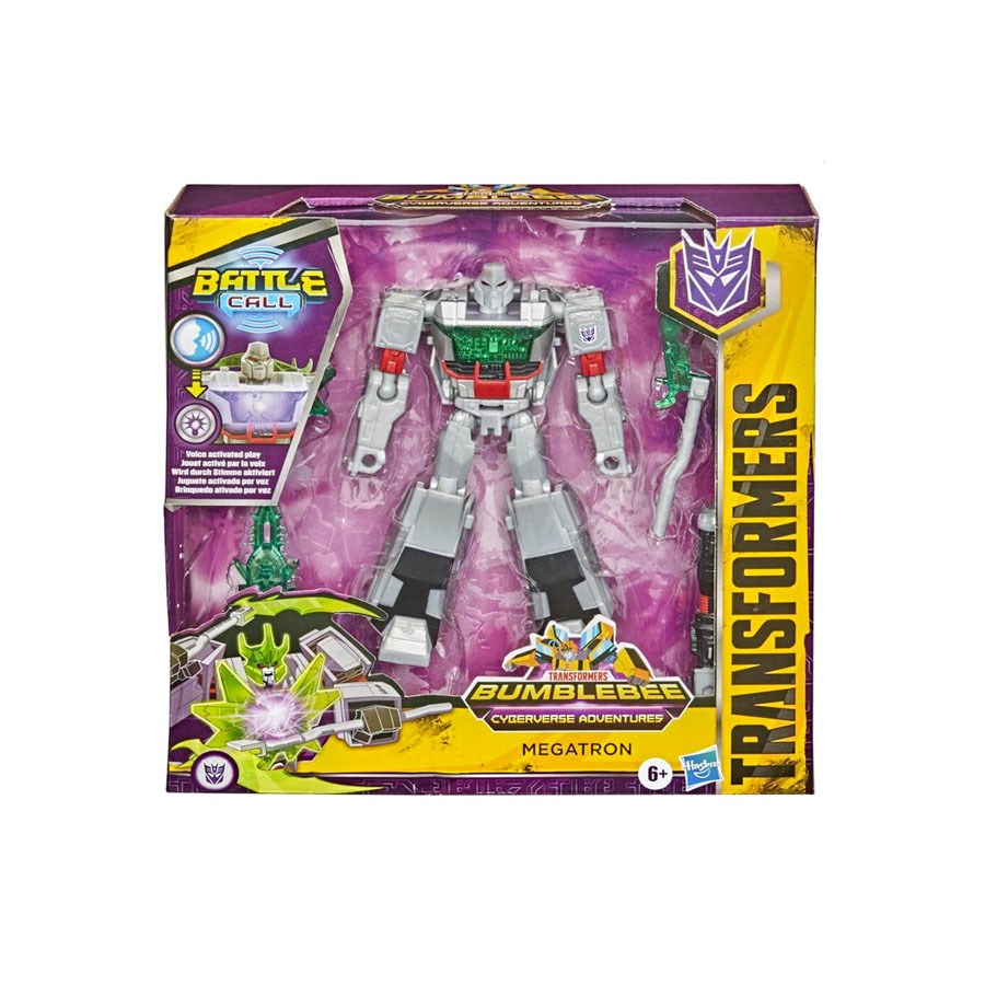 Transformers Cyberverse Battle Call Figür Megatron