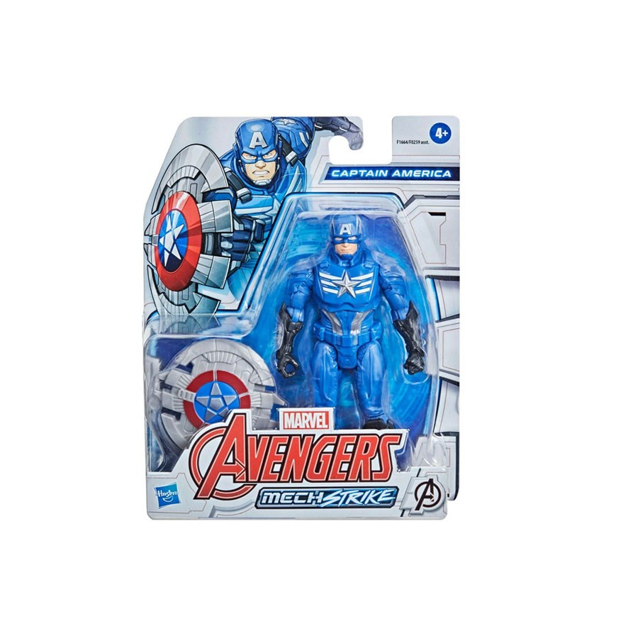 Avn Mech Strike 6 in Figür Captain America