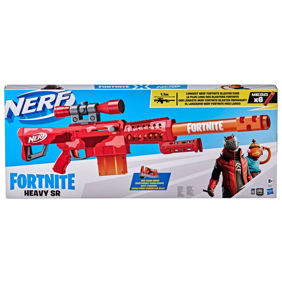 Nerf Fortnite Heavy SR Dart Tabancası Seti 