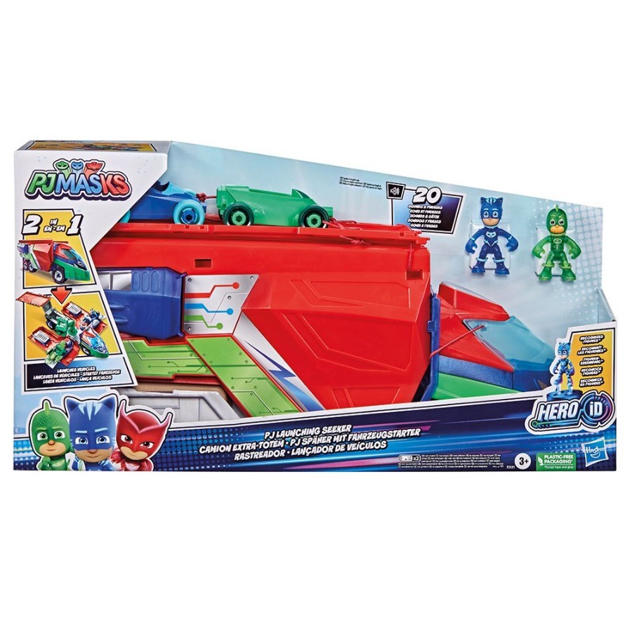 Pj Masks Araba Fırlatıcılı Keşif Aracı Oyun Seti 