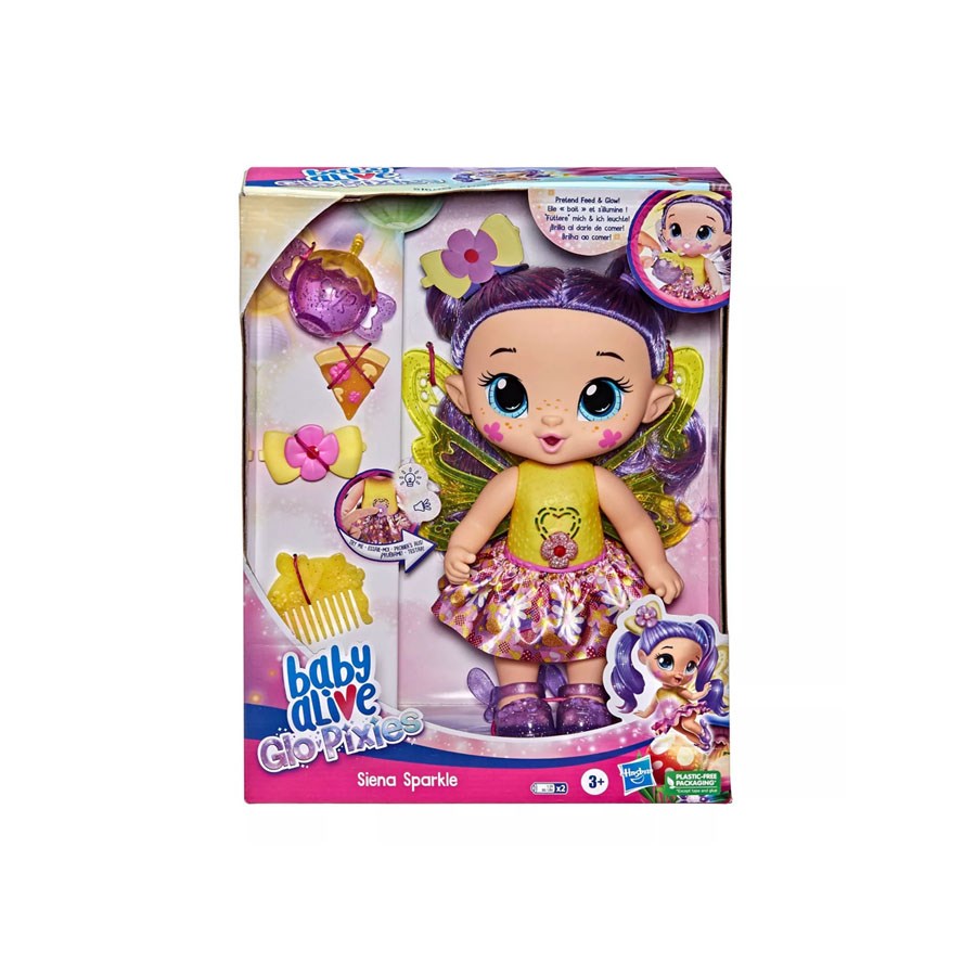 Baby Alive GloPixies Siane Sparkle Bebek 