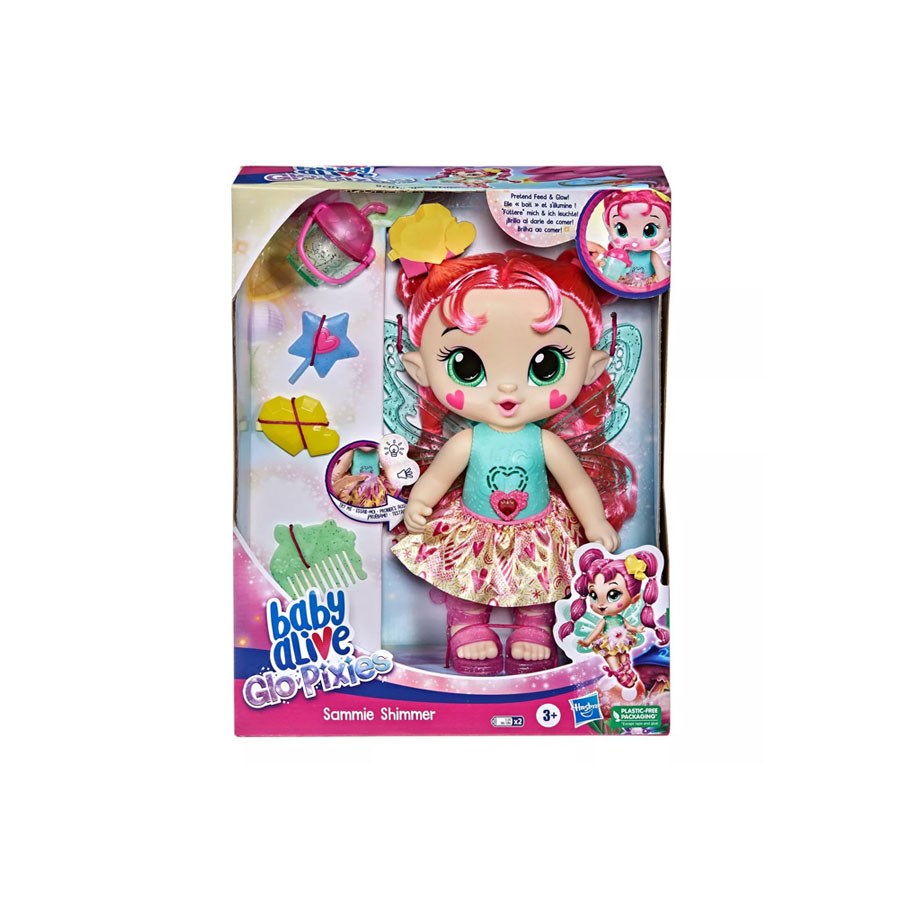 Baby Alive GloPixies Sammie Shimmer Bebek 