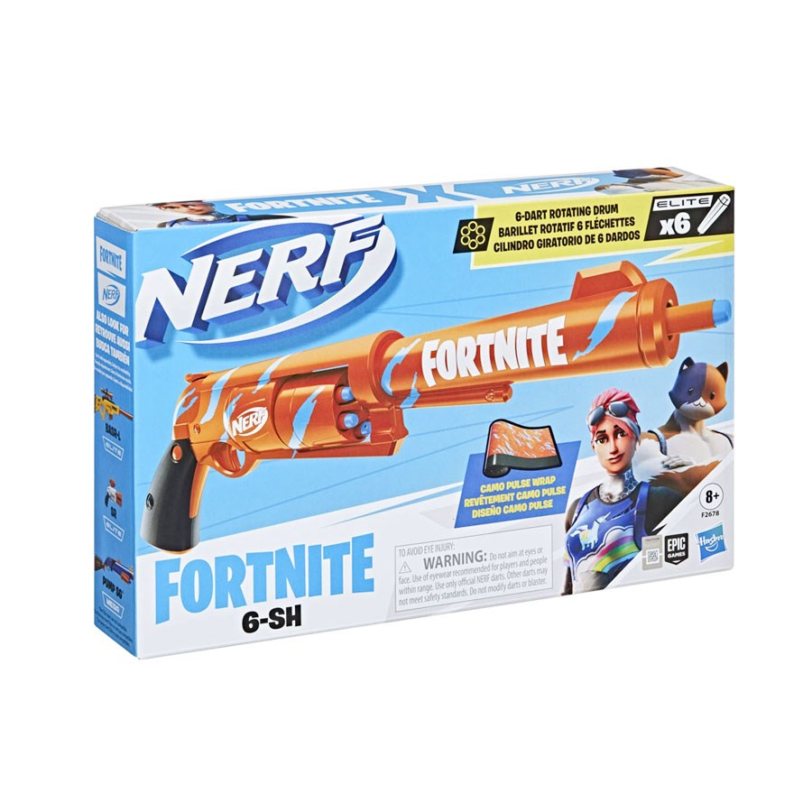 Nerf Fortnite 6-SH Dart Blaster 