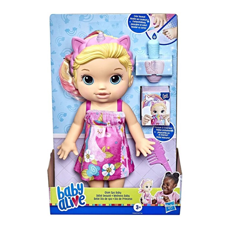 Baby Alive Bebeğimle Spa Eğlencesi 