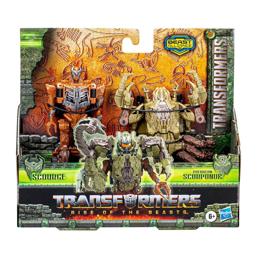 Transformers The Beast 2li Figür Seti/Scourge-Scor Scourge-Scor