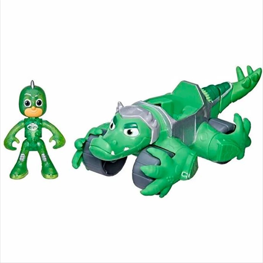 Pjmask Animal Power Figür/Owlet Gekko