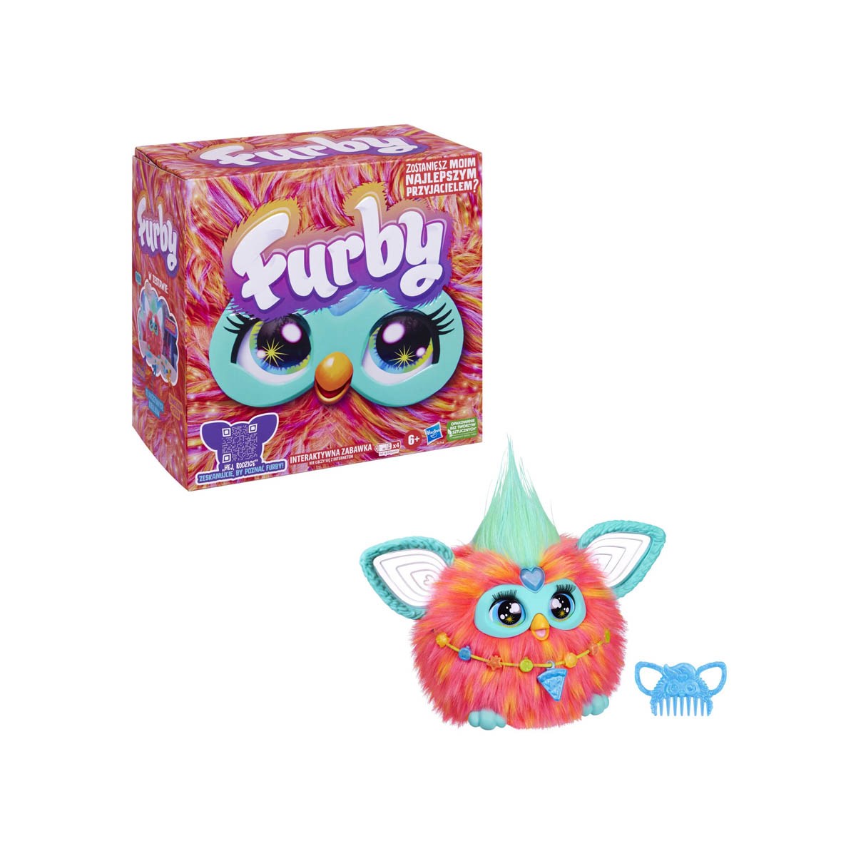 Furby İnteraktif Peluş-Mercan 