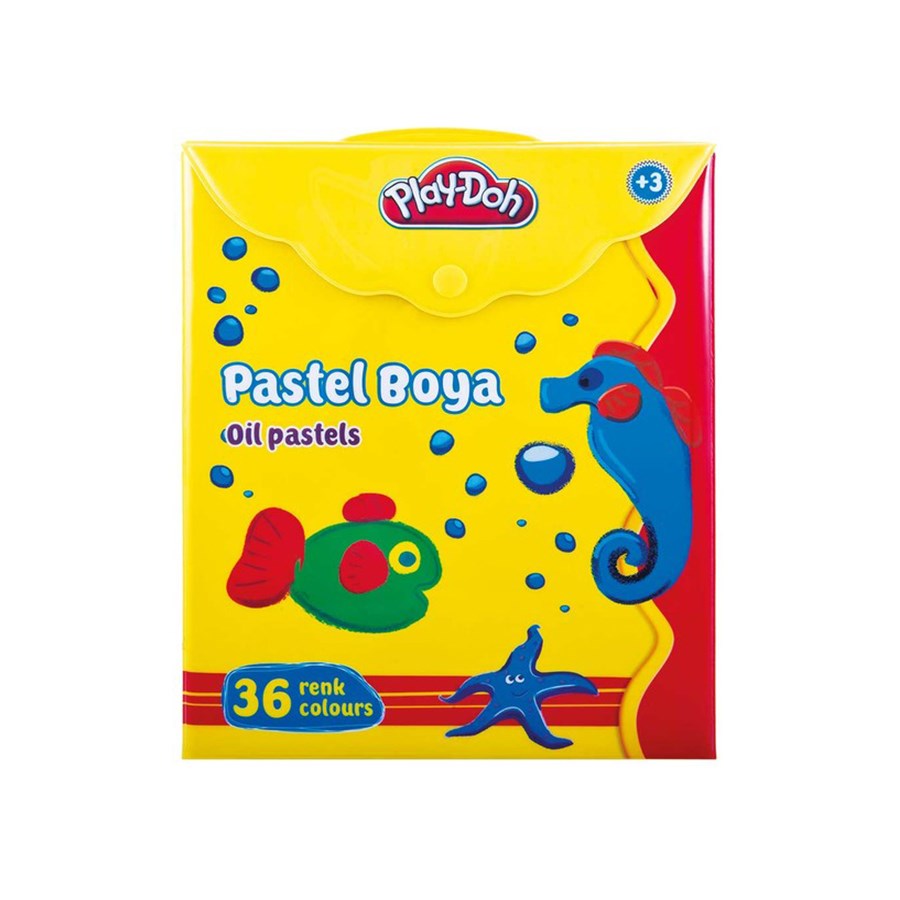 Play-Doh Pastel Boya Çantalı 36 Renk 