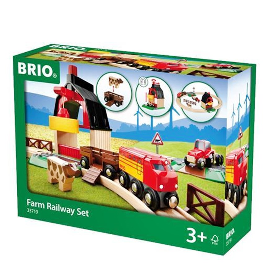 BRIO Çiftlik Tren Yolu Seti 