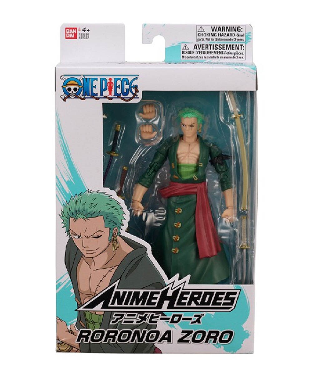 One Piece Zoro Roronoa Figür 16 Cm. 