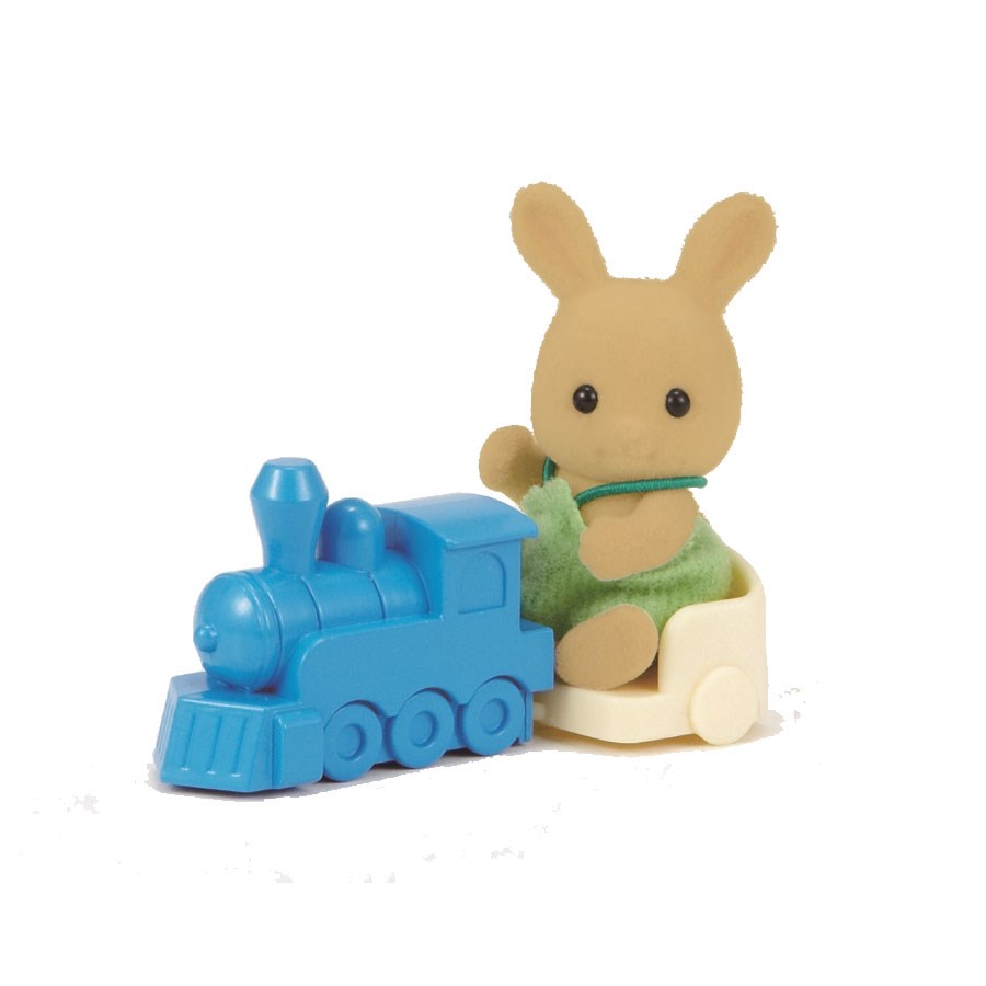 Sylvanian Families Bebek Tavşan ve Tren 