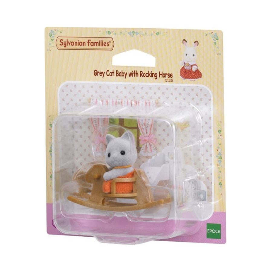 Sylvanian Families Kedi Bebek Ve Sallanan Atı 