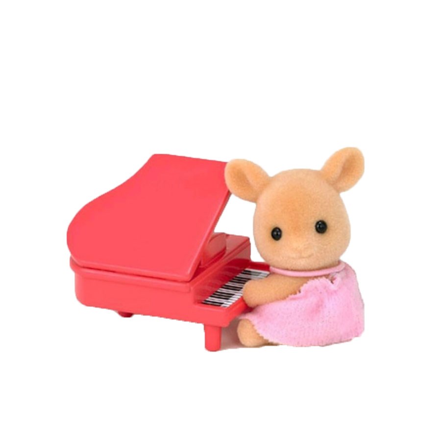 Sylvanian Families Geyik Bebek ve Piyano 