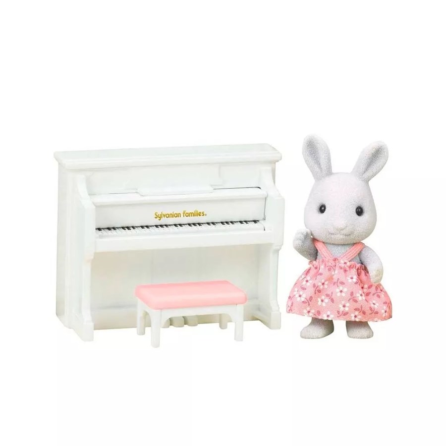 Sylvanian Families Tavşan Kardeş ve Piyano Seti 