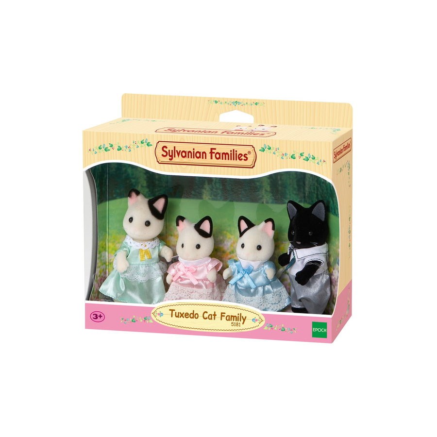 Sylvanian Families Tuxedo Kedi Ailesi 