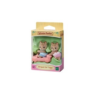 Sylvanian Families Çizgili Kedi İkizler