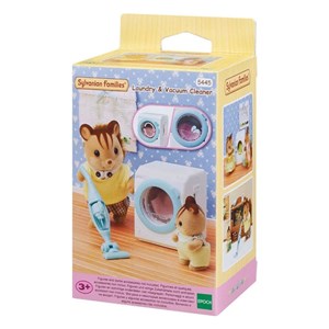 Sylvanian Families Çamaşır Makinası ve Elekrikli Süpürge