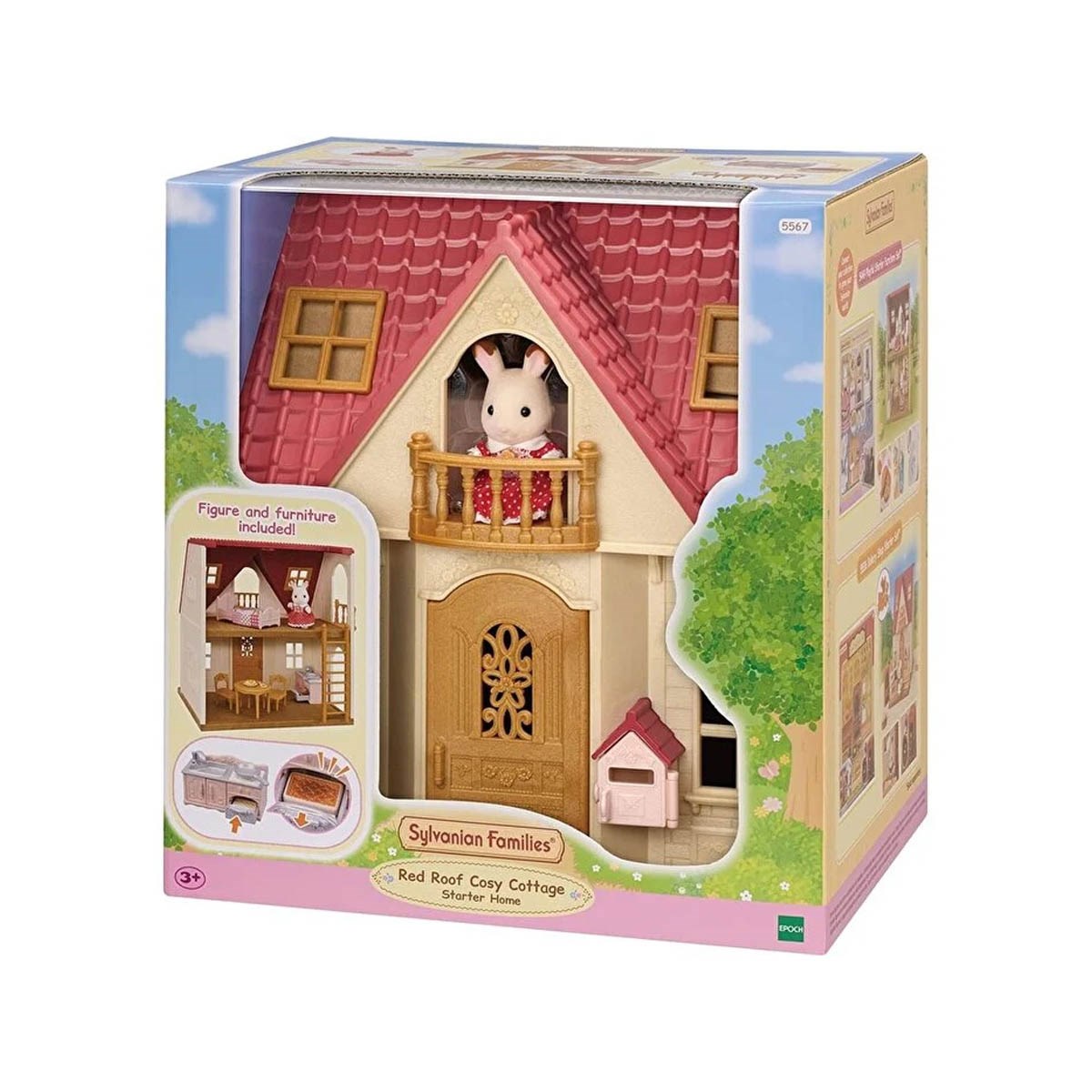 Sylvanian Families Kırmızı Çatılı Başlangıç Evi 