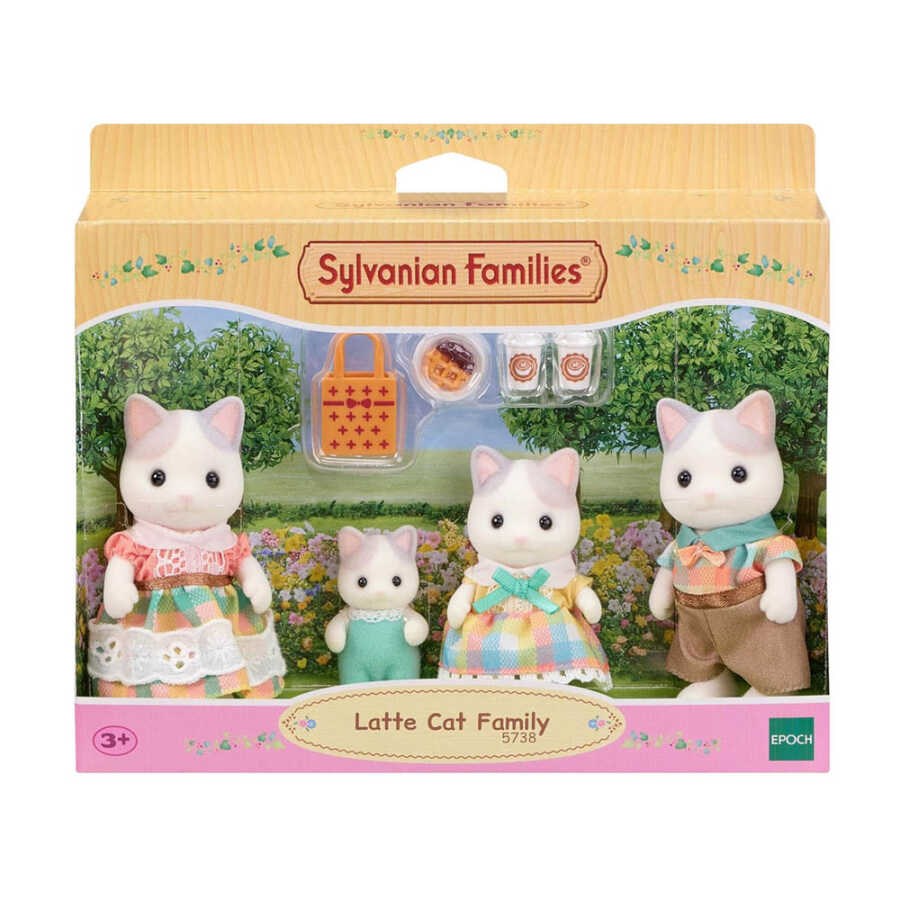 Sylvanian Families Latte Kedi Ailesi 