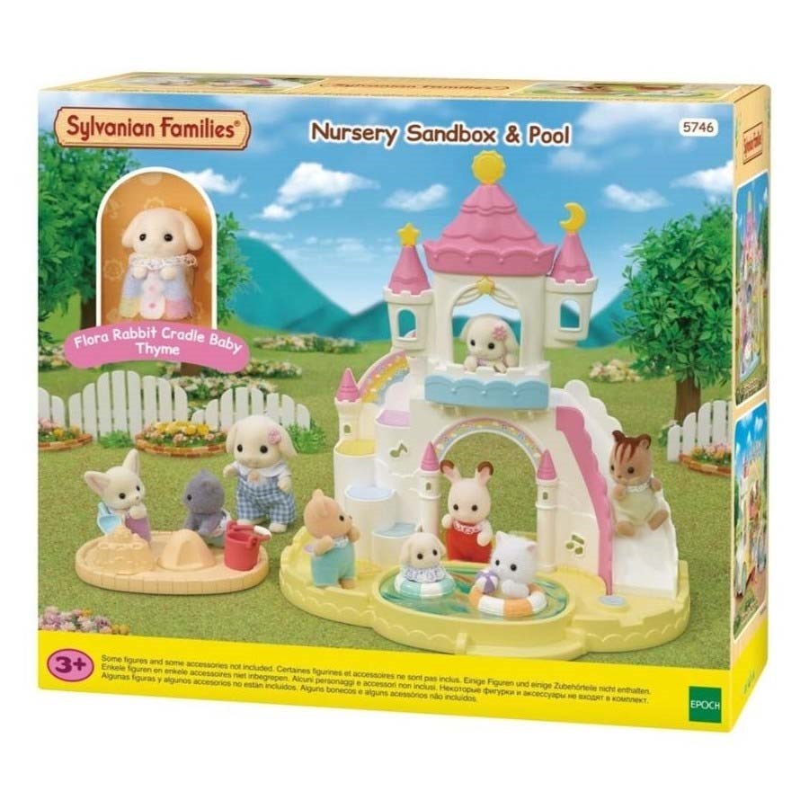 Sylvanian Families Anaokulu Havuzlu Şato 