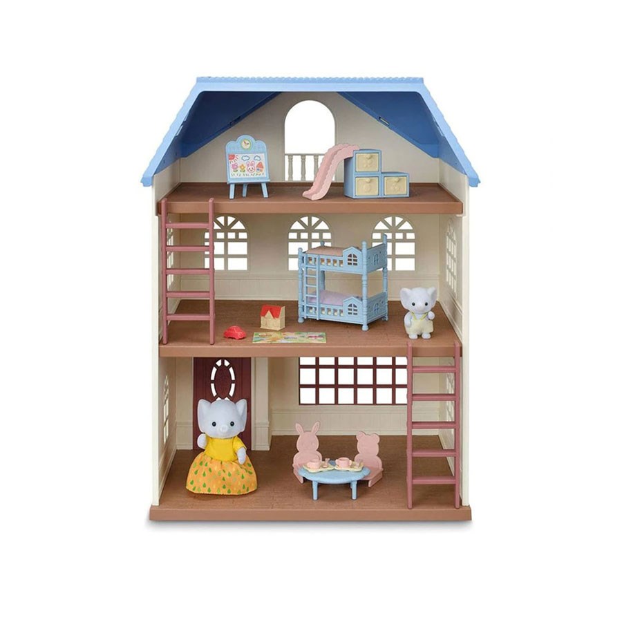 Sylvanian Families Mavi Teraslı Ev 