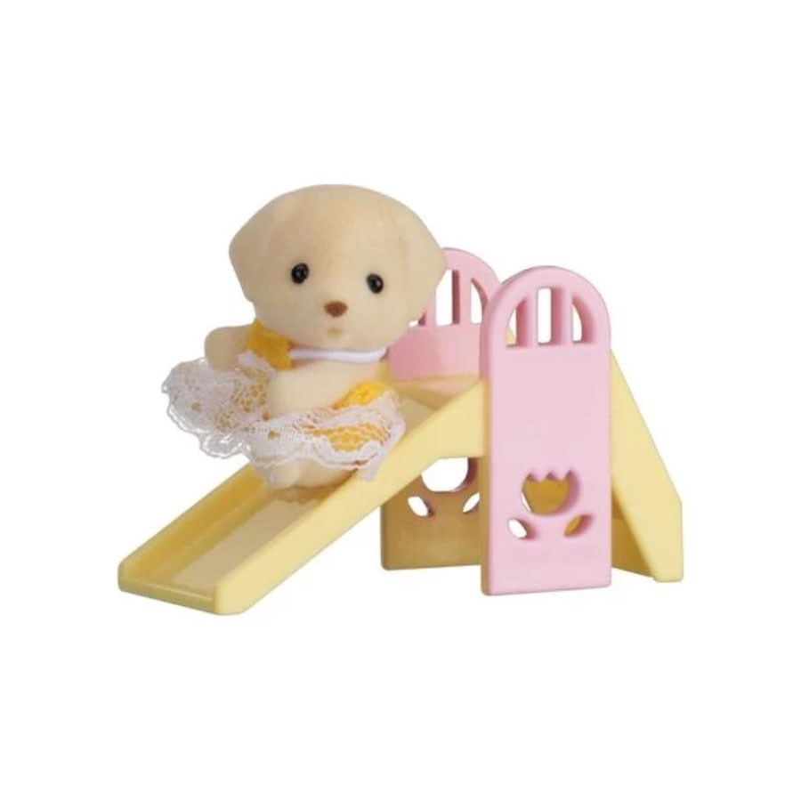 Sylvanian Families Köpek Bebek ve Kaydırak 