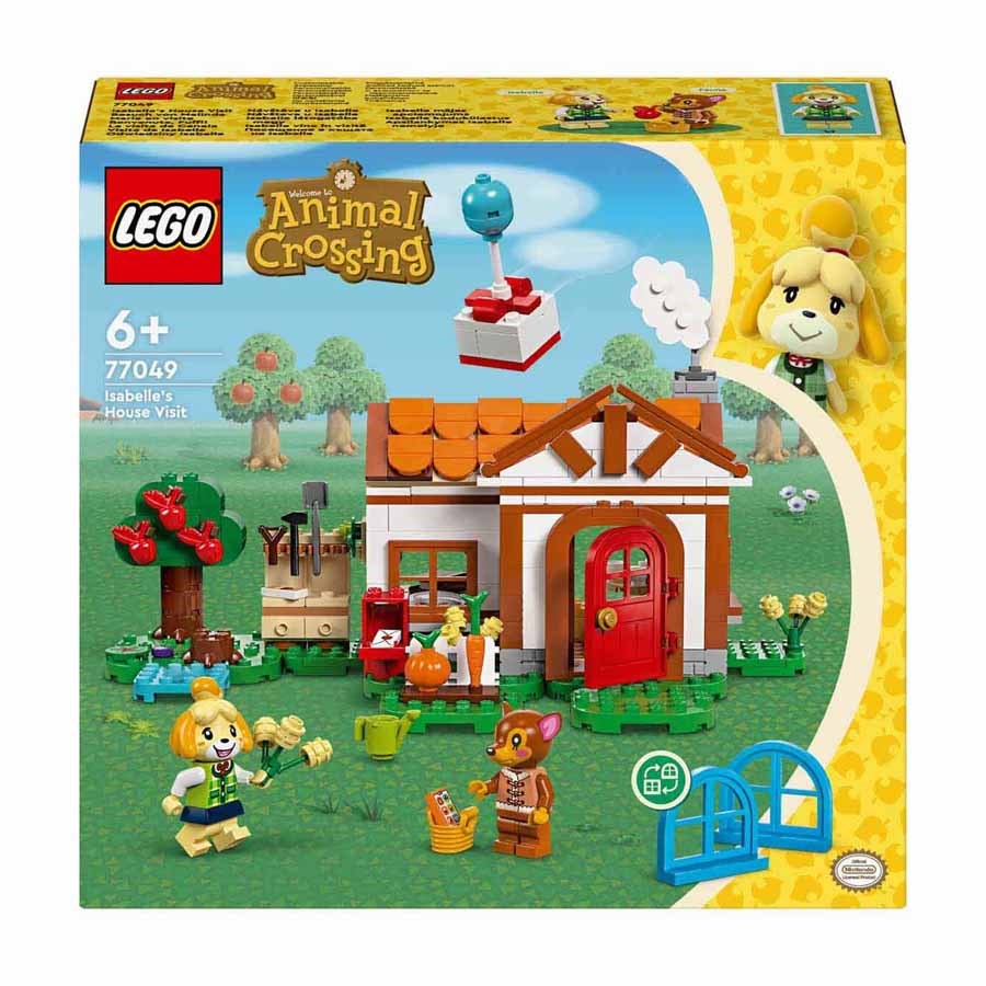 Lego Animal Crossing Isabelle Ev Ziyaretinde 