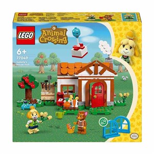 Lego Animal Crossing Isabelle Ev Ziyaretinde