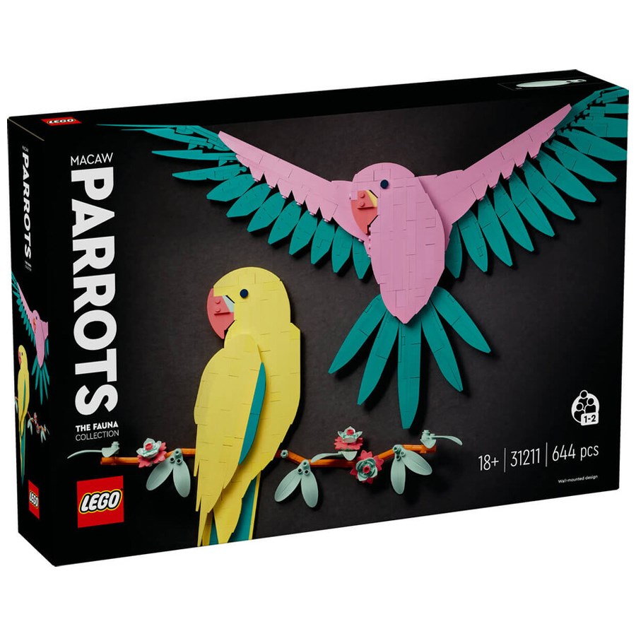 Lego Fauna Koleksiyonu – Macaw Papağanları 