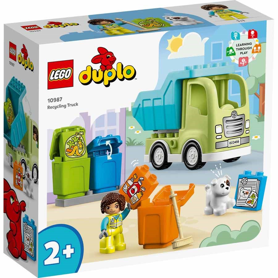 Lego Duplo Kasabası Geri Dönüşüm Kamyonu 