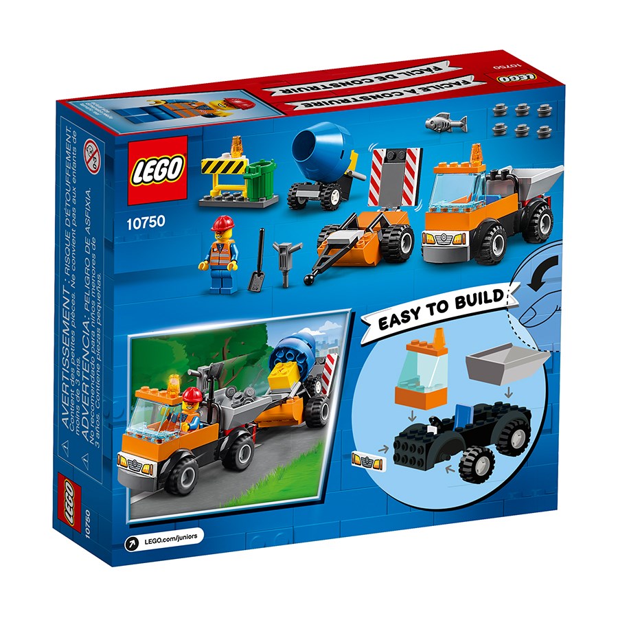 Lego Juniors Yol Bakım Kamyonu 10750 