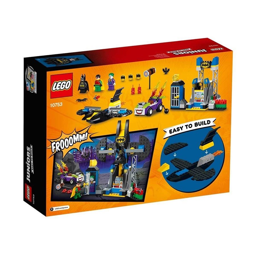 Lego Juniors Joker Batcave Saldırısı 10753 