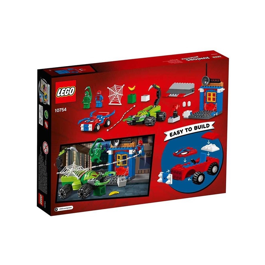 Lego Juniors Spider-Man ile Scorpion Sokak Karşılaşması 10754 