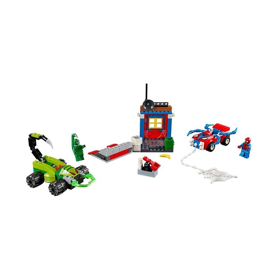 Lego Juniors Spider-Man ile Scorpion Sokak Karşılaşması 10754 