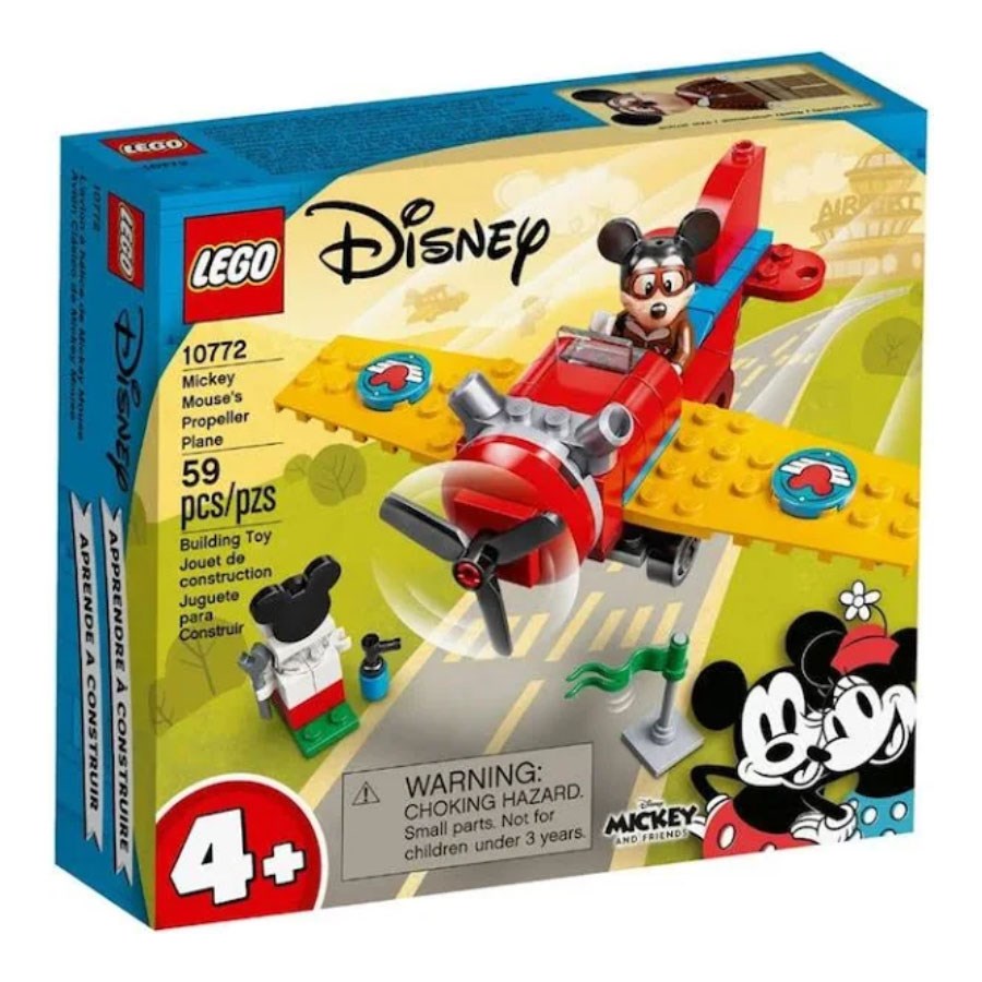 Lego Disney Mickey Mouse's Pervaneli Uçağı 10772 