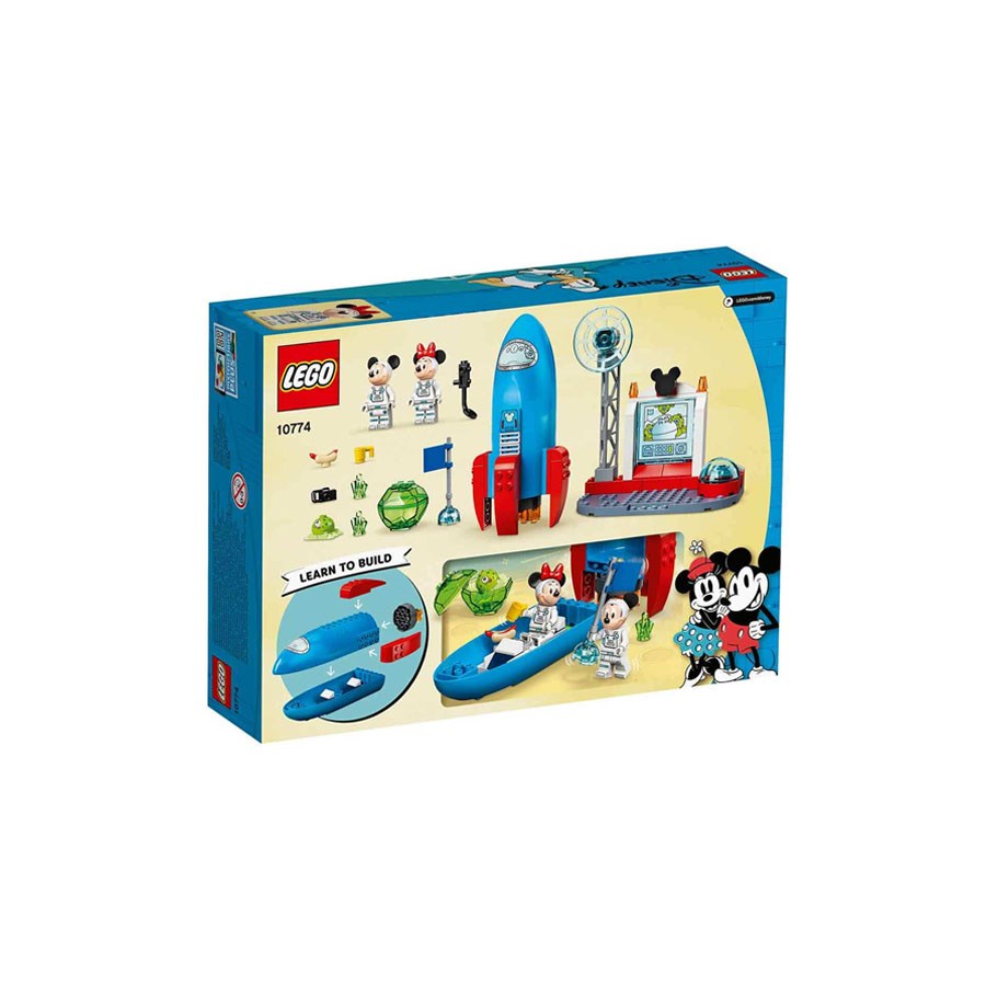 Lego Disney Mickey ve Minnie Fare'nin Uzay Roketi 10774 