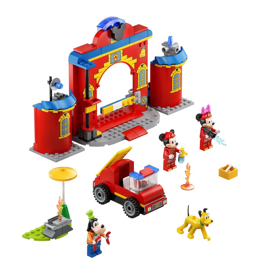 Lego Disney Mickey & Arkadaşlarının İtfaiye Merkezi ve Kamyonu 10776 