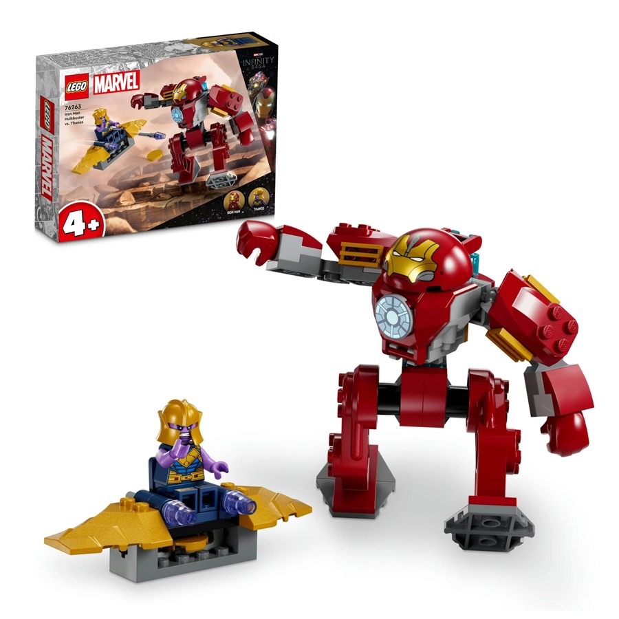 Lego Marvel Iron Man Hulkbuster Thanosa Karşı 