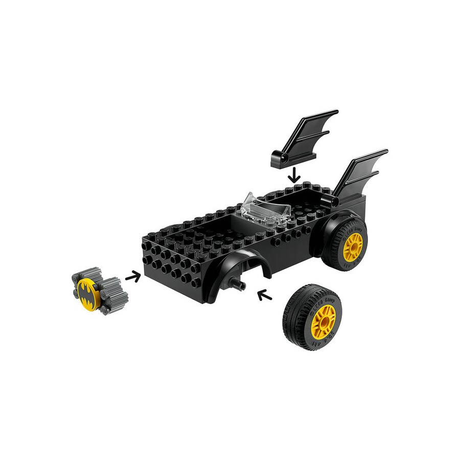 Lego DC Batmobile Takibi Batman Jokere Karşı 