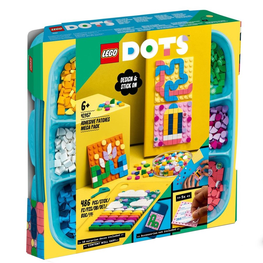 Lego Dots Yapıştırılabilir Kare Parçalar Mega Paket 