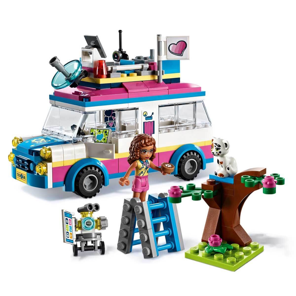 Lego Friends Olivia'nın Görev Aracı 41333  