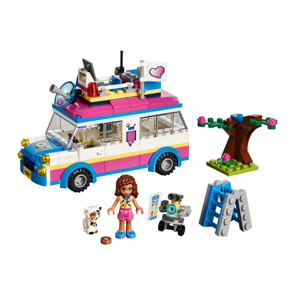 Lego Friends Olivia'nın Görev Aracı 41333  