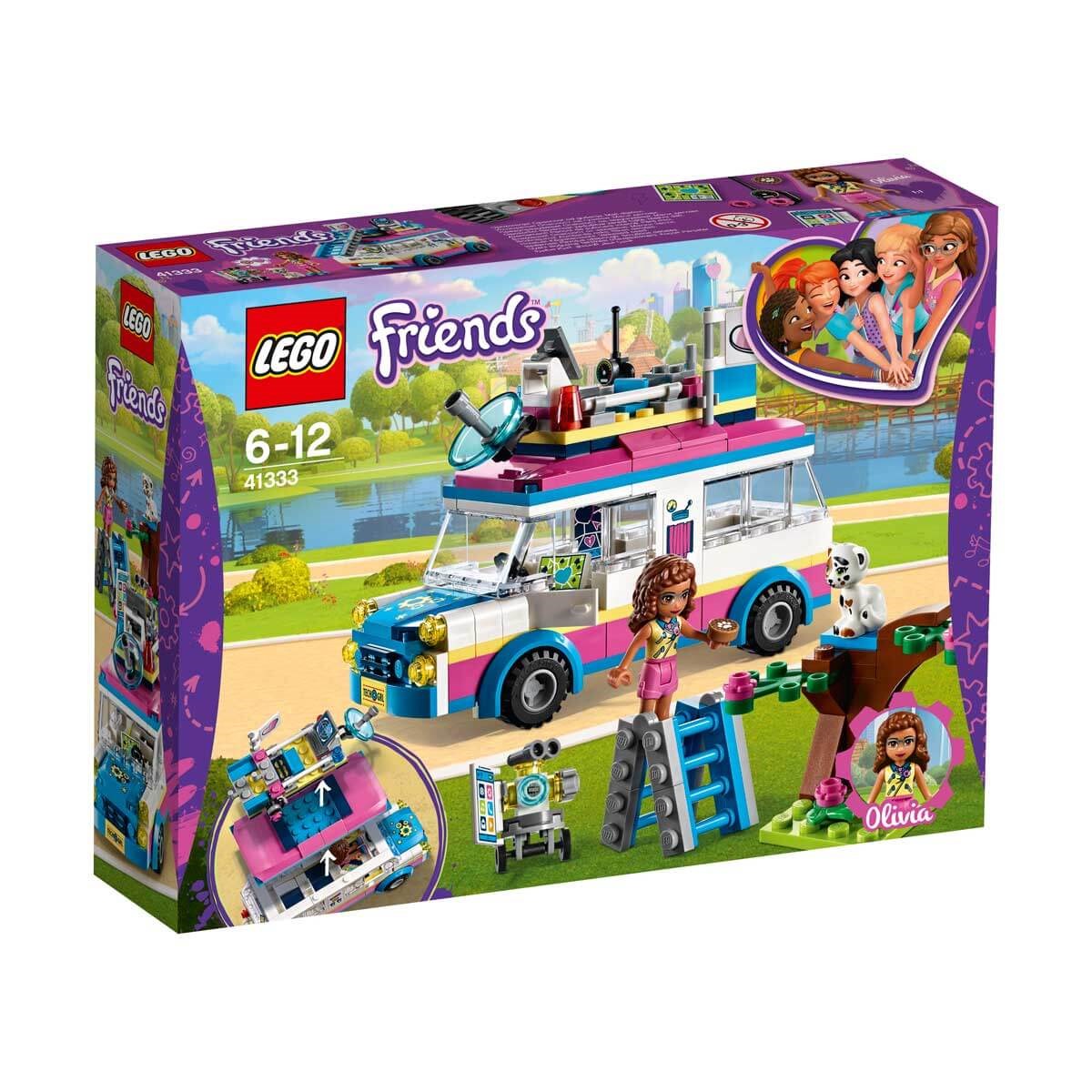 Lego Friends Olivia'nın Görev Aracı 41333  