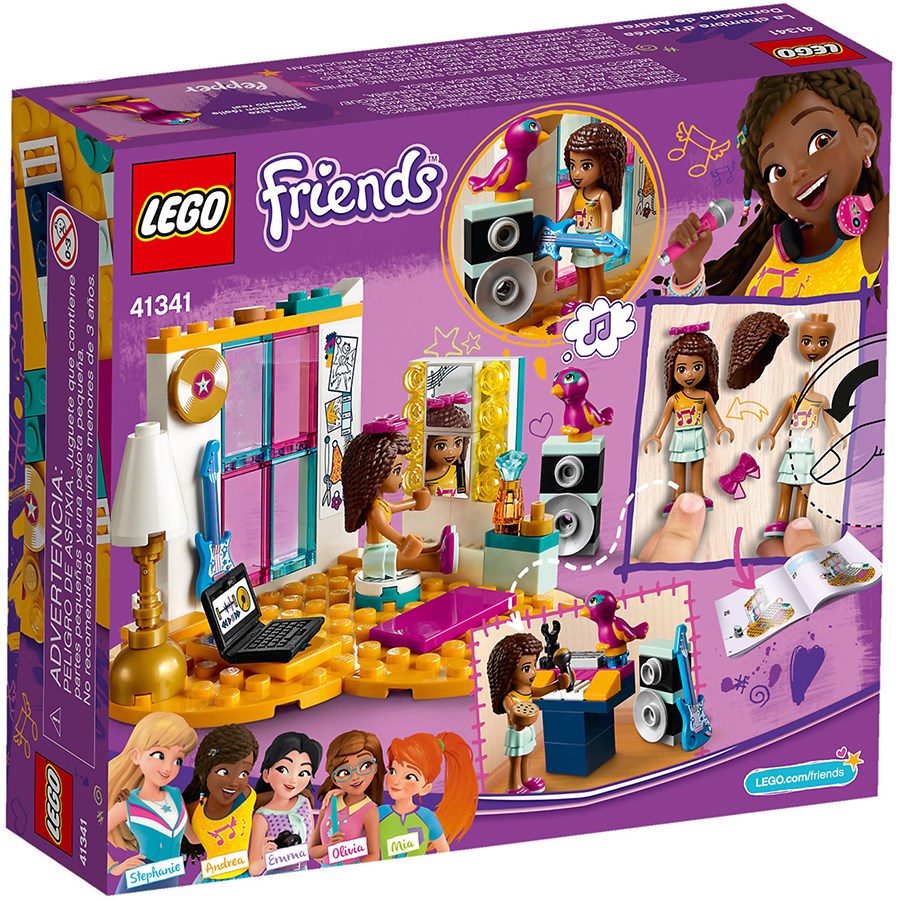 Lego  Friends Andrea'nın Yatak Odası 41341 