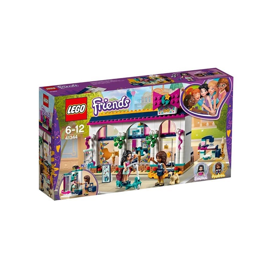 Lego Friends Andrea'nın Aksesuar Mağazası 41344 