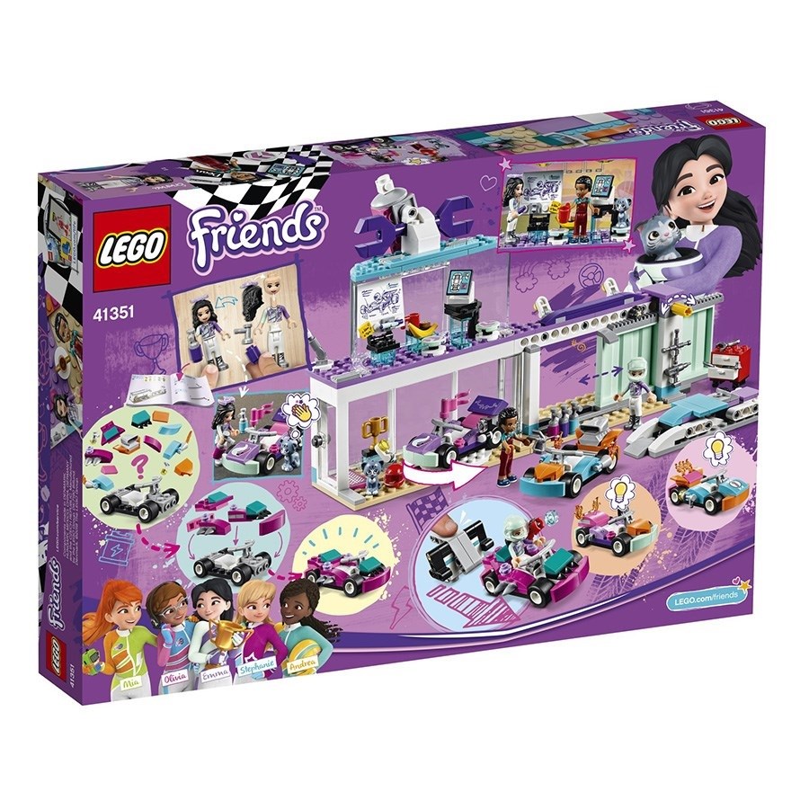 Lego Friends Yaratıcı Oto Aksesuar Mağazası 41351  