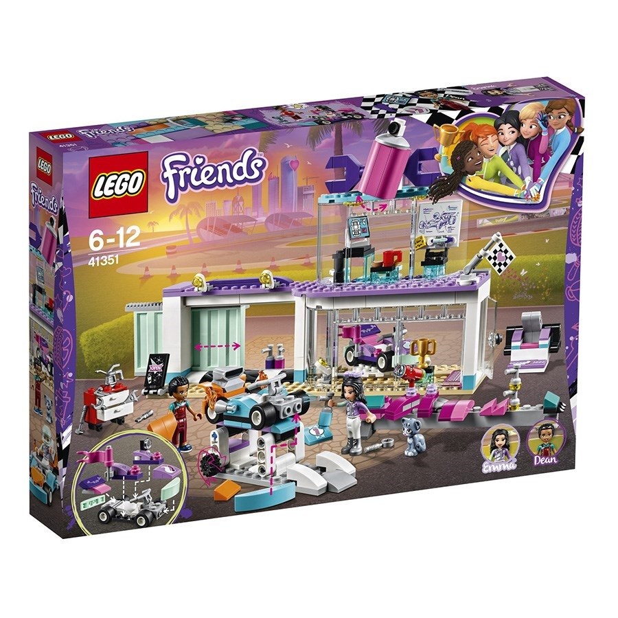 Lego Friends Yaratıcı Oto Aksesuar Mağazası 41351  