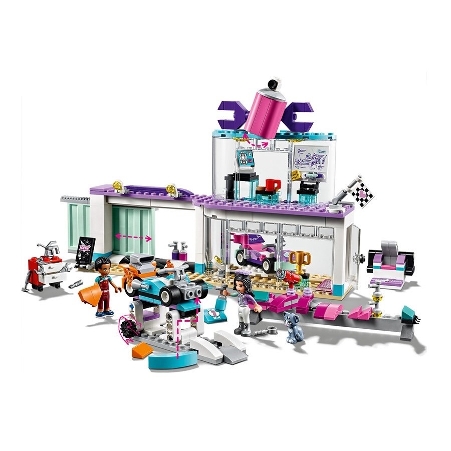 Lego Friends Yaratıcı Oto Aksesuar Mağazası 41351  